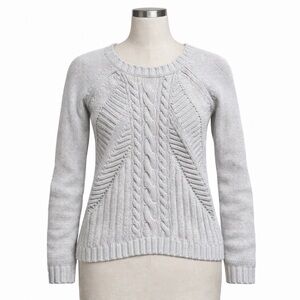 Y2K Abercrombie & Fitch cable knit sweater